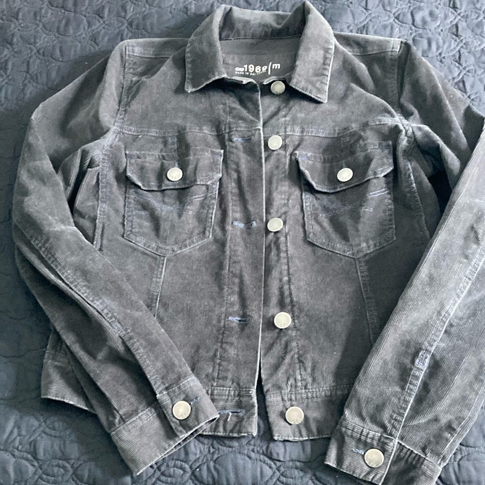 Brown corduroy jacket
